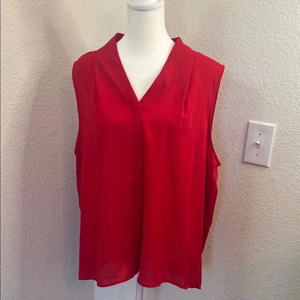 Elegant Red Women's Top